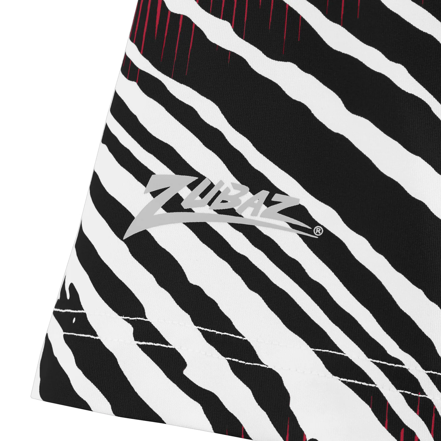 Zubaz NFL Women's Zebra 2 Team Color Circle Logo Short Sleeve T-Shirt, Arizona Cardinals - Image 3