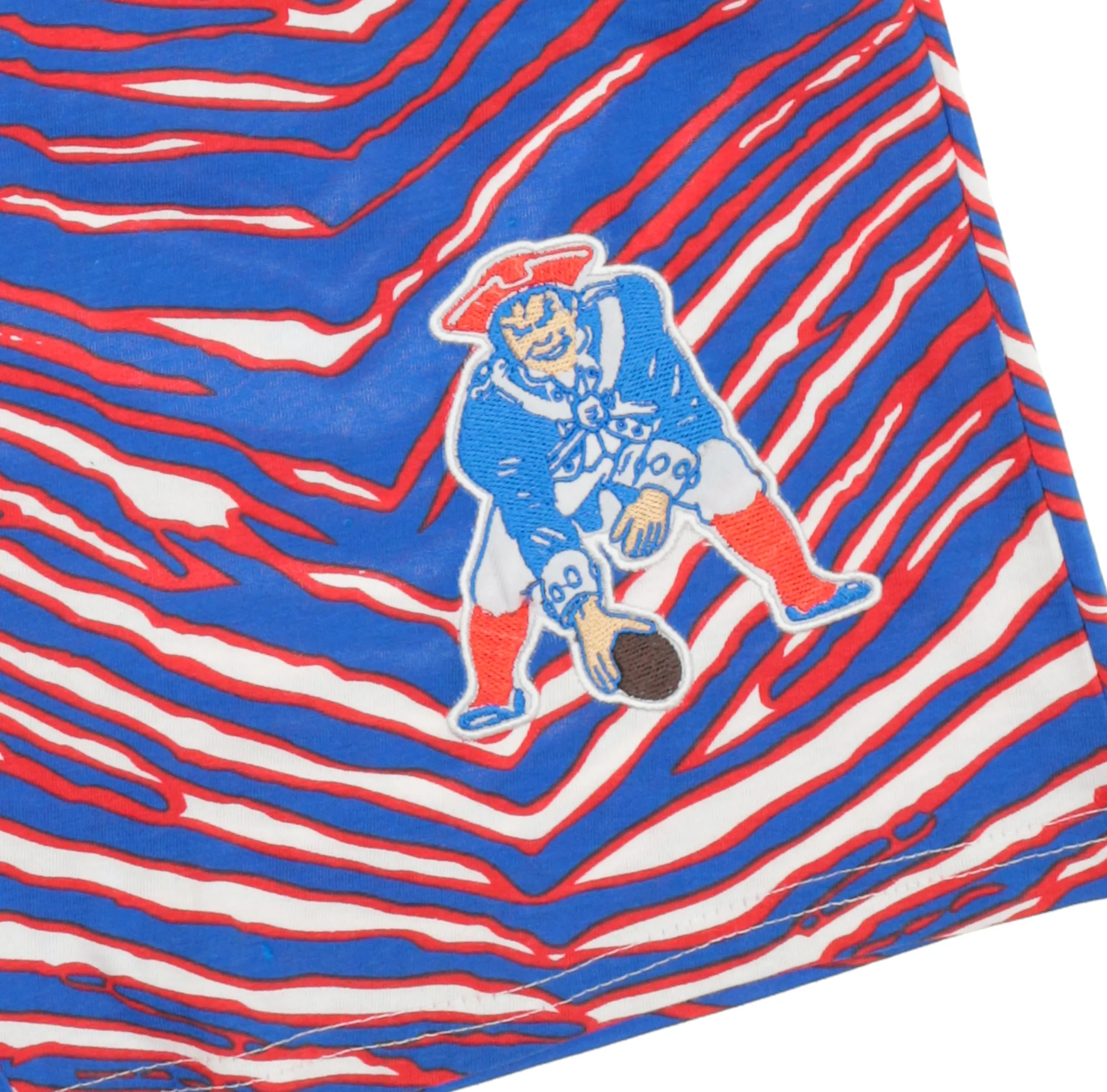 Zubaz NFL Z88 Short, Classic Colors & Marks, NEW ENGLAND PATRIOTS - Image 6