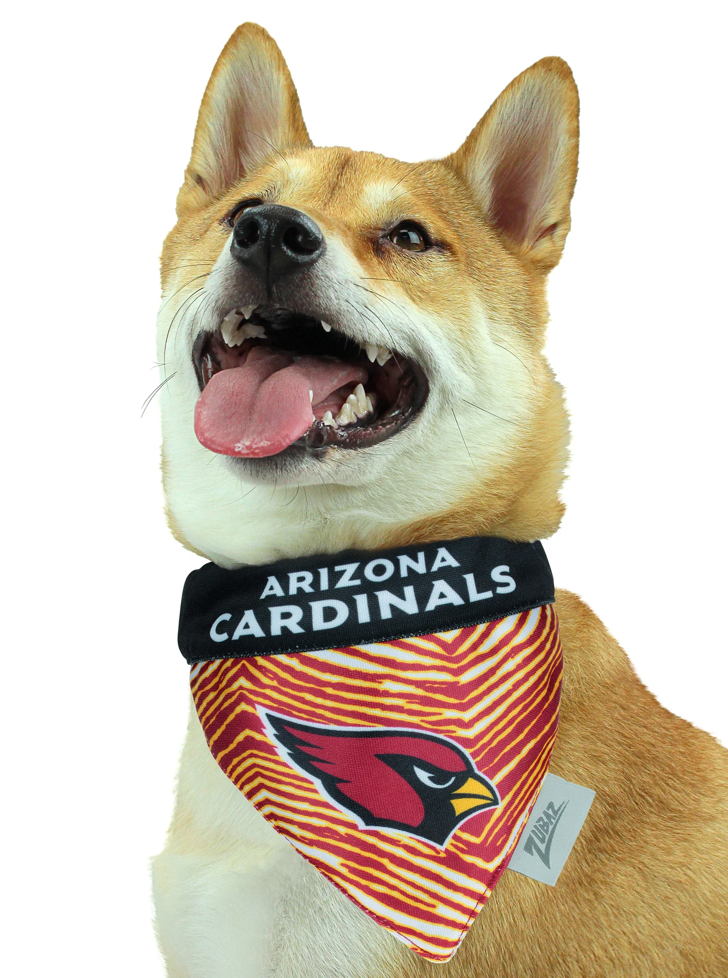 Zubaz X Pets First NFL Arizona Cardinals  Slip On Reversible Bandana For Dogs - Image 6